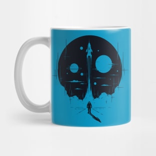 Blue Sphere Mug